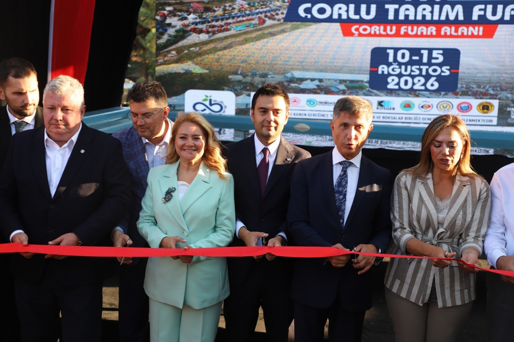 19. Çorlu Tarımtech Tarım ve Hayvancılık Fuarının Açılış Töreni Gerçekleştirildi