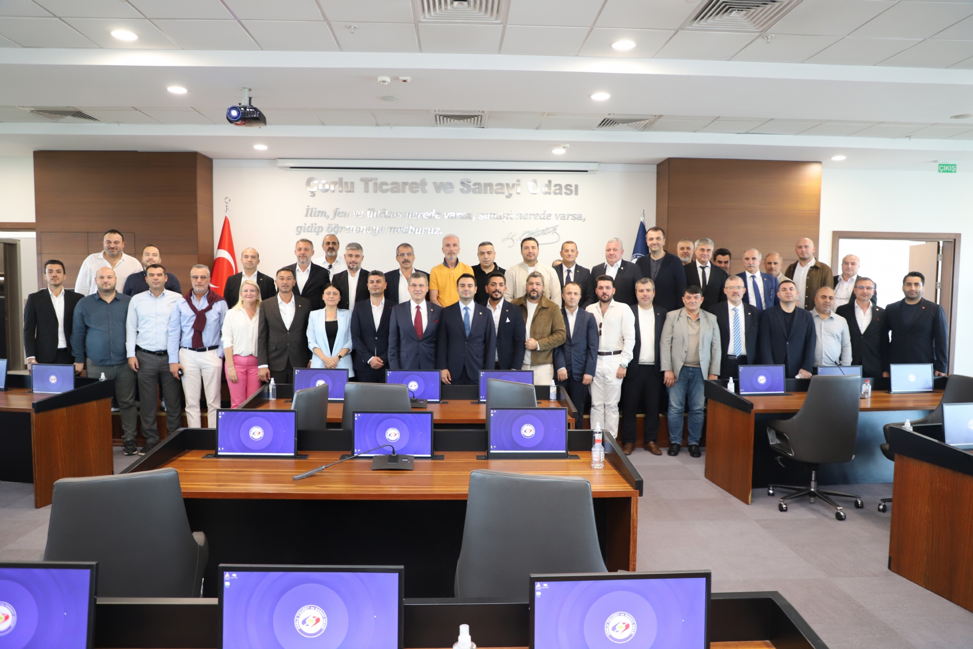 Çorlu Ticaret Ve Sanayi Odası Meclis Başkanlığına Erdim Noyan Yeniden Seçildi