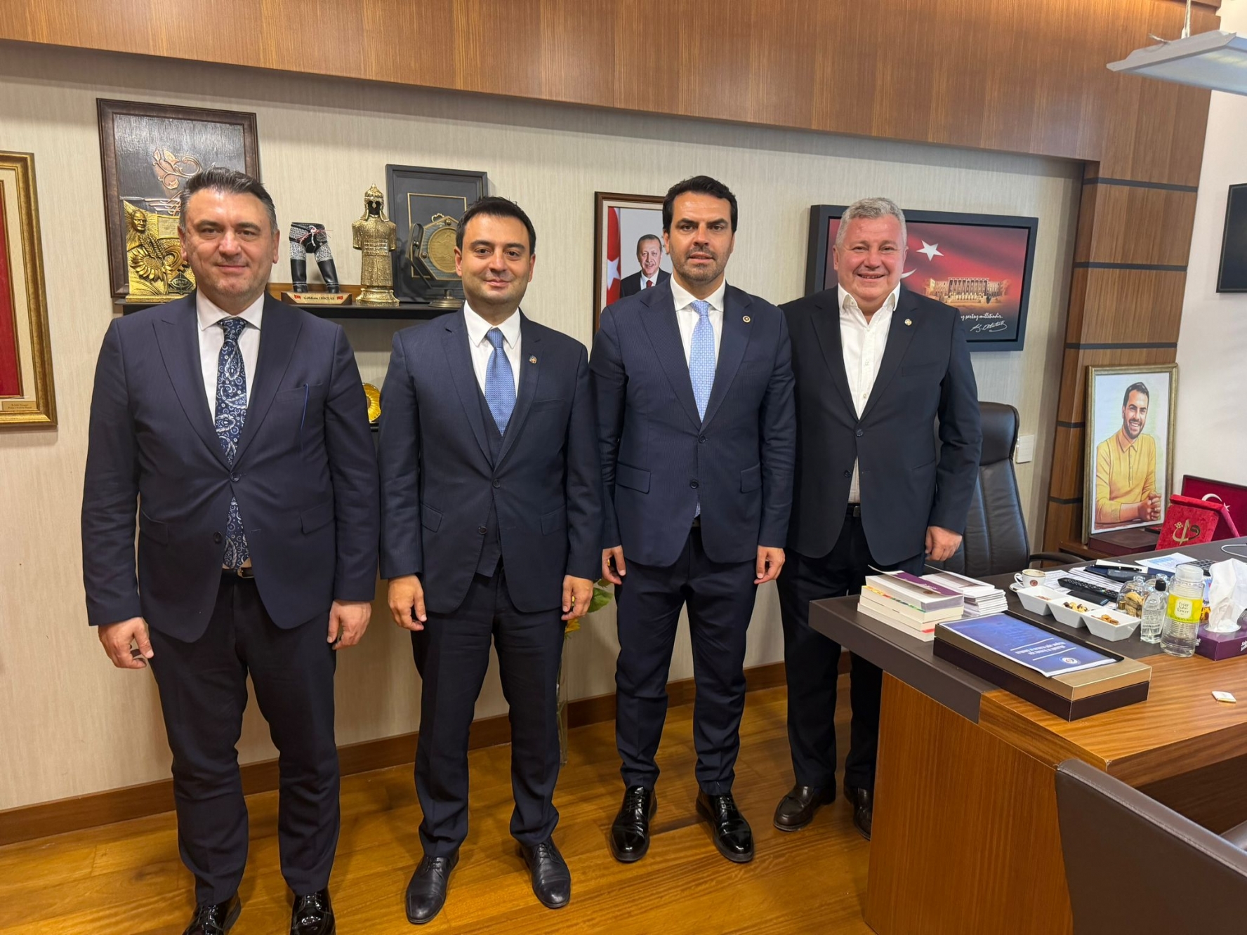 Çorlu TSO´dan AK Parti Tekirdağ Milletvekili Sayın Gökhan DİKTAŞ´a Ziyaret