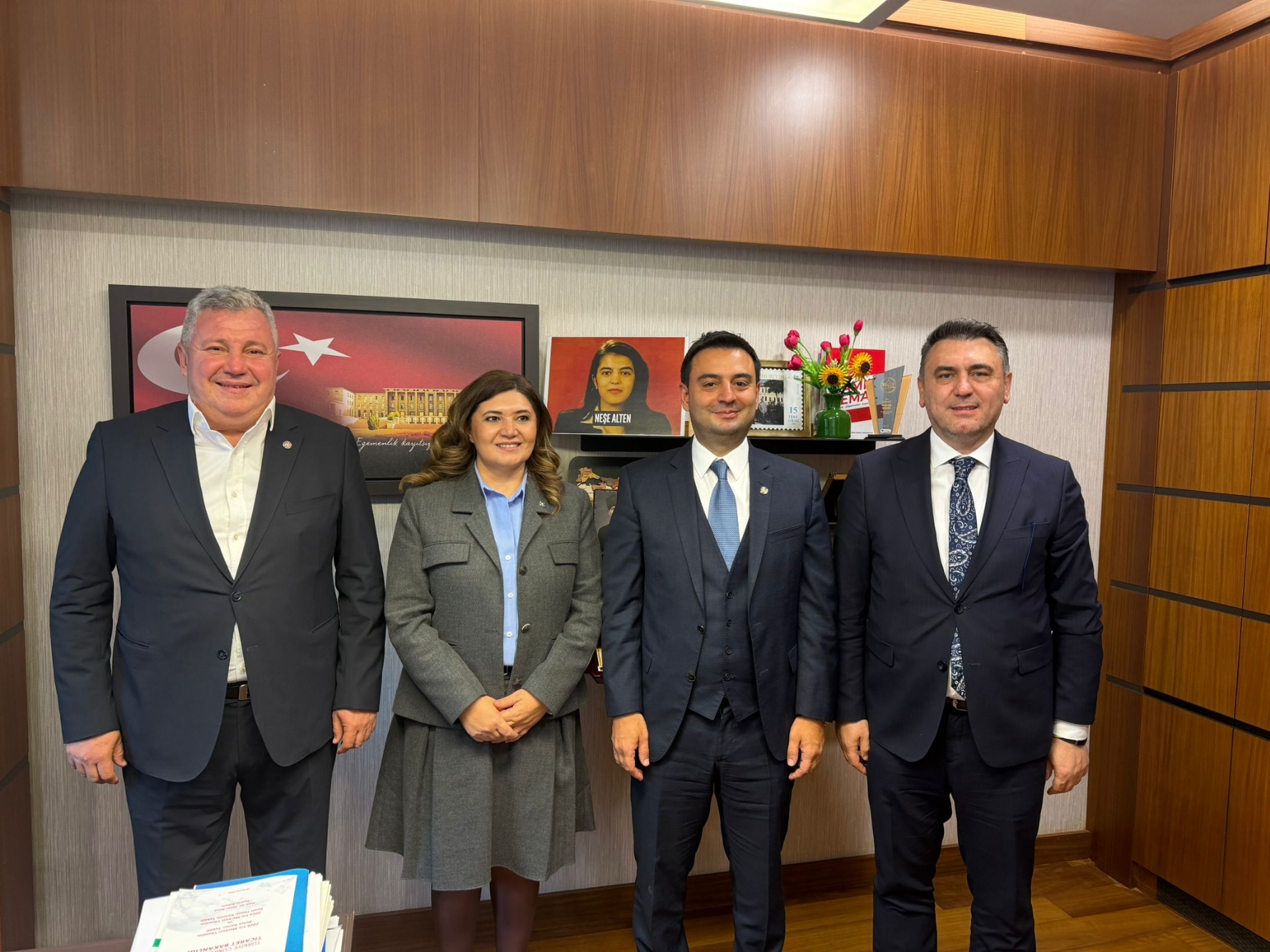 Çorlu TSO´dan İyi Parti Tekirdağ Milletvekili Sayın Selcan TAÇCI´ya Ziyaret