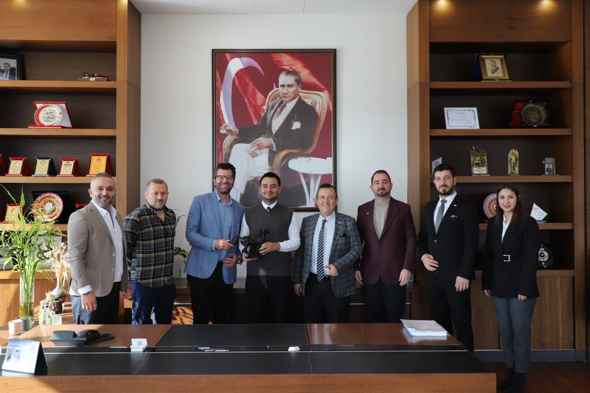 BNI Atlas Grubundan Çorlu Ticaret ve Sanayi Odasına Ziyaret