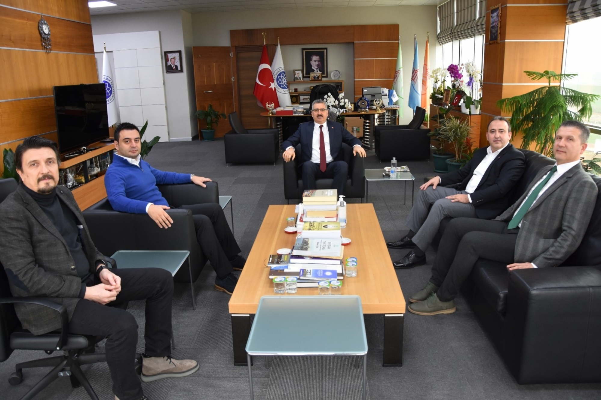 Odamız Yönetim Kurulu Başkanı İzzet Volkan  Sosyal Gelişmeyi Destekleme Programı (SOGEP)  Projemiz İle İlgili İstişarede Bulundu