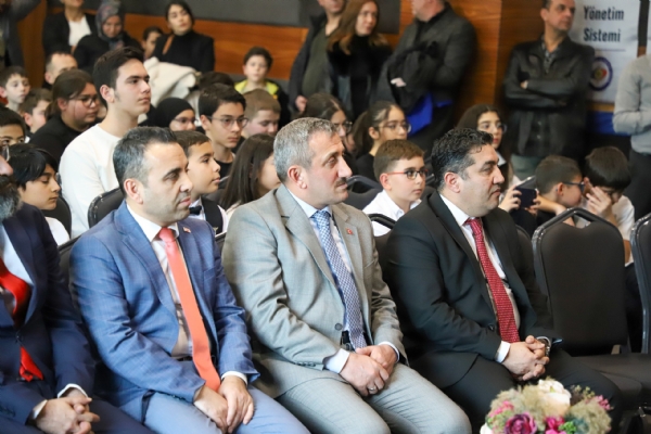 Odamız Ev Sahipliğinde Uluslararası Arenada Başarı Kazanan BİLSEM Öğrencilerine Ödül Töreni Düzenlendi