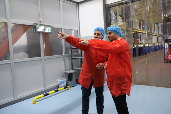 orlu TSO  Ynetim Kurulu Bakan  zzet Volkan, 2024 Yl "orlu TSO ye Skor Kart"  Deerlendirmesinde kinci Olan  Ronly Gda San. ve Tic. A.. orlu ubesini Ziyaret Etti