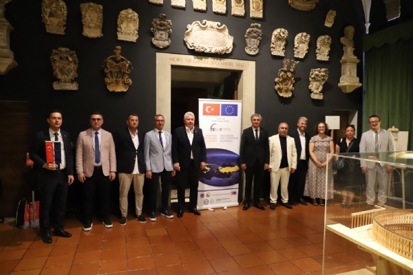 Çorlu TSO Heyeti "Yenilik Odaklı Start-Up Ekosistemi" Projesi Kapsamında Padova´da