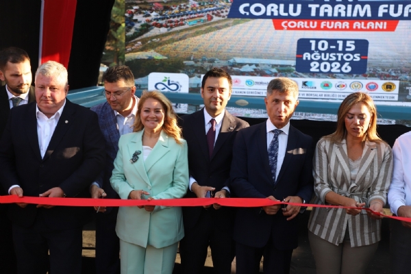 19. Çorlu Tarımtech Tarım ve Hayvancılık Fuarının Açılış Töreni Gerçekleştirildi