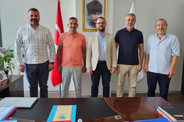 Odamız 12. Meslek Komite Heyetinden Tekirdağ Büyükşehir Belediyesi Ulaştırma Dairesi Başkanı Erdin ERAL´a Ziyaret