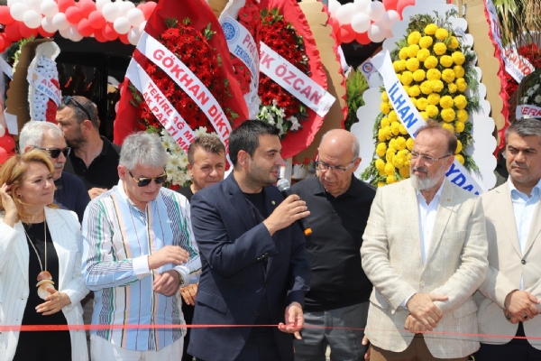 Odam�z Y�netim Kurulu Ba�kan� �zzet VOLKAN  �zcanlar K�fte&acute;nin Yeni �ube A��l�� T�renine Kat�ld�