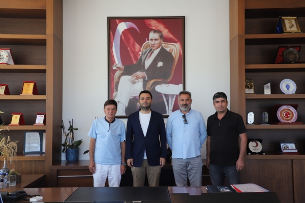 �n�aat Sekt�r� Firma Yetkililerinden Odam�z Y�netim Kurulu Ba�kan� �zzet VOLKAN&acute;a Ziyaret