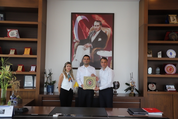�orlu Denetimli Serbestlik M�d�rl���&acute;nden  Odam�z Y�netim Kurulu Ba�kan� �zzet VOLKAN&acute;a Ziyaret