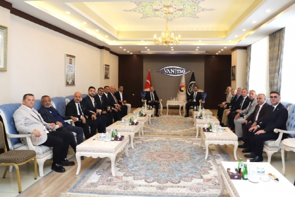 �orlu TSO Heyetinden Van 7. D�nya Kahvalt� G�n� Etkinli�ine ve Van TSO�ya Ziyaret