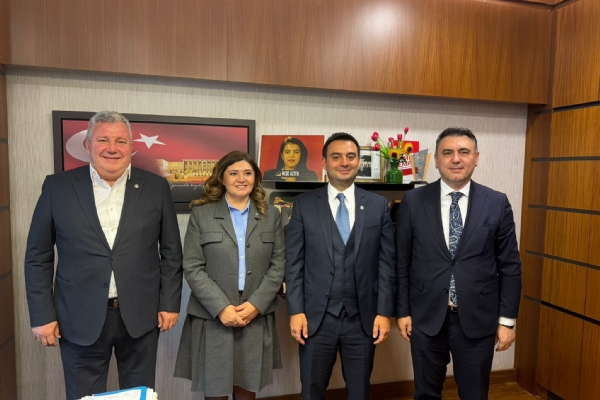 orlu TSO´dan yi Parti Tekirda Milletvekili Sayn Selcan TACI´ya Ziyaret