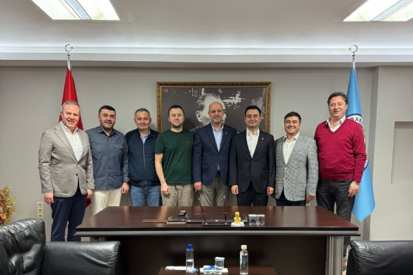 Odamız Yönetim Kurulu Başkanı İzzet VOLKAN Hayrabolu TSO Başkanı Fehmi ALTAYOĞLU ve Meclis Başkanı Mehmet BAŞOLu Ziyaret Etti