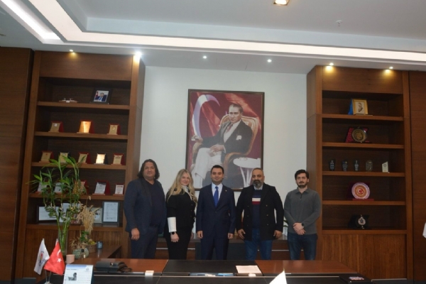Çorlu Çözüm Kurs Kurucu Ortakları Odamız Yönetim Kurulu Başkanı İzzet Volkanı Ziyaret Etti
