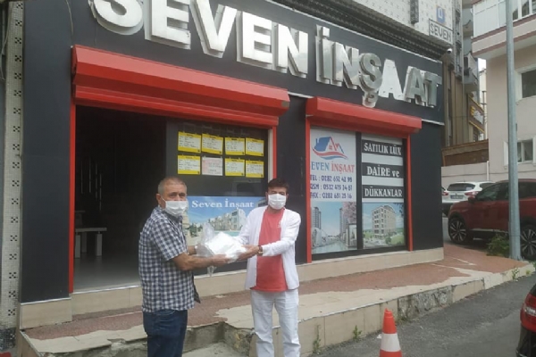 orlu Ticaret ve Sanayi Odasndan yelerine Maske Destei