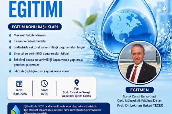 Su Verimlili�i E�itimi Daveti Hak