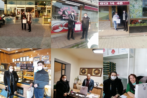 15. Meslek Komitemizden Üyelere Maske Desteği