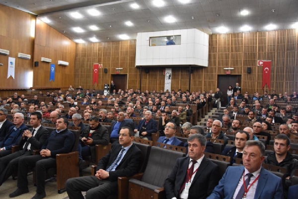 Odamız Yönetim Kurulu Başkan Yardımcısı İbrahim Gönül"Toplu Ulaşım Sistemi ve Trafik Sirkülasyon Projesi ile Geleceğe Yönelik Hedefler" Toplantısına Katıldı