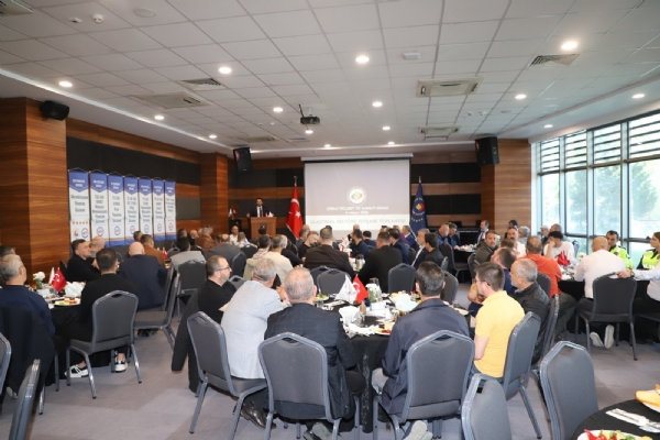 �orlu Ticaret ve Sanayi Odas� Taraf�ndan D�zenlenen Ula��m Sekt�r� �sti�are Toplant�s�  Ger�ekle�tirilidi