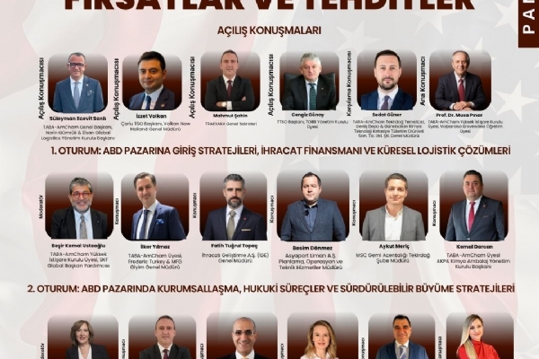 ABD Pazar�na Eyaletler Baz�nda Giri� Stratejileri: F�rsatlar ve Tehditler Panel Daveti