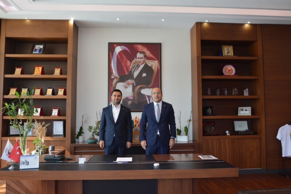 Ergene Kaymakamı Sayın; Kadir Duman Odamızı Ziyaret Etti