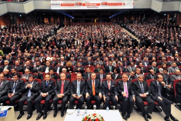 Çorlu TSO Başkanları Dünya Türk Girişimciler Kurultayına Katıldılar