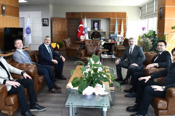 Nam�k Kemal �niversitesi Rekt�r�  Say�n Prof. Dr. M�min �AH�N&acute;e Ziyaret