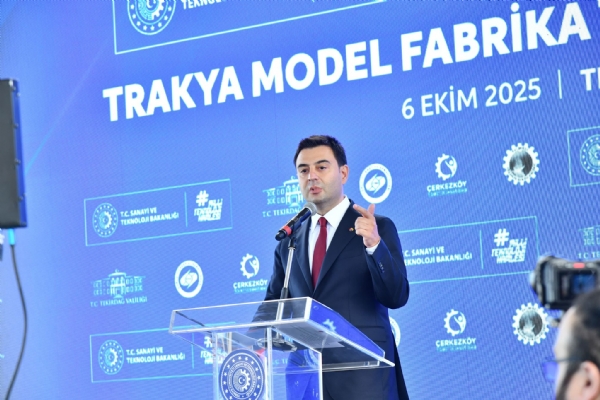 Trakya Model Fabrika Temel Atma Treni Gerekleti
