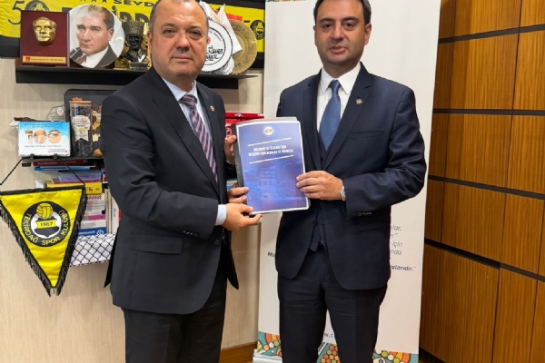 orlu TSO´dan  CHP Tekirda Milletvekili  Sayn lhami zcan AYGUN´e Ziyaret