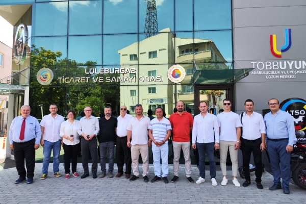 Çorlu Ticaret ve Sanayi Odası 11. Meslek Komitesi ve Lüleburgaz Ticaret ve Sanayi Odası Sektörel Değerlendirme ve İş Birliği Toplantısını Gerçekleştirdi