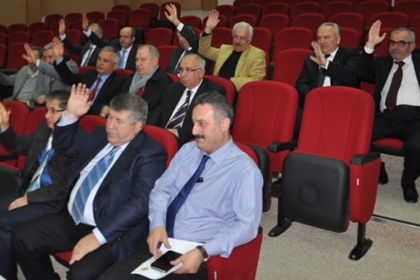 orlu TSO Bakan Enis Sln ESAV´n Genel Kurul Toplants´na Katld