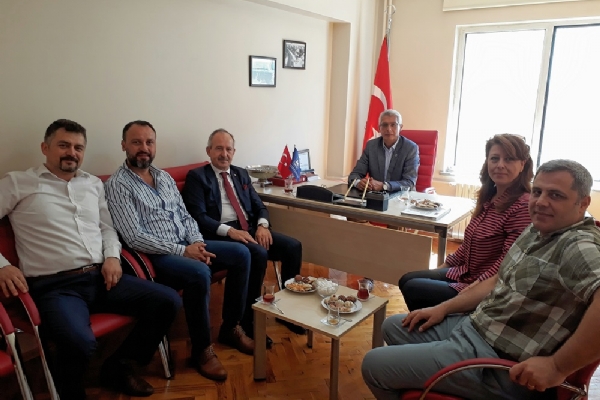 Çorlu TSO Yönetim Kurulu Başkanı İbrahim Gönül´den Çorlu SMMM Odası´na Ziyaret