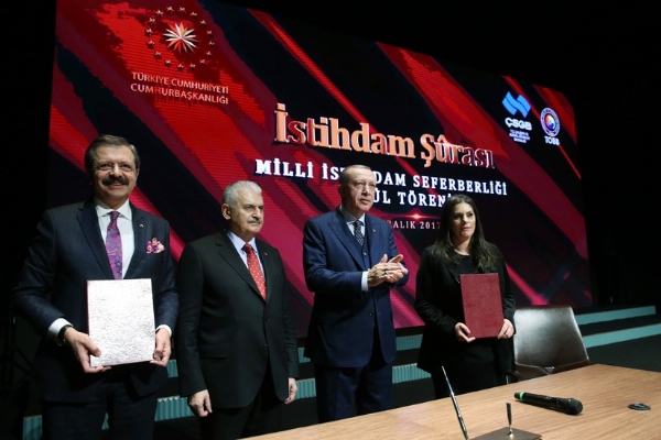 stihdam ras ve stihdam Seferberlii dl Treni Cumhurbakanl Klliyesinde Gerekleti