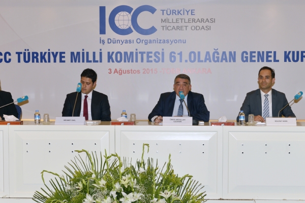 orlu TSO  Bakan Enis Sln  Milletleraras Ticaret Odas (ICC) Trkiye Milli Komitesi 61. Mali Olaan Genel Kurul Toplants´na tirak Etti	