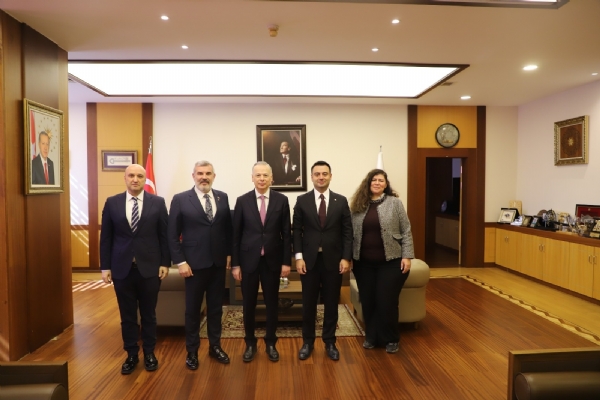 Çorlu TSO ve Çerkezköy TSO Yönetim Kurulu Başkanlarından T.C. Ticaret Bakan Yardımcısı Sayın Ö. Volkan AĞAR´a Ziyaret