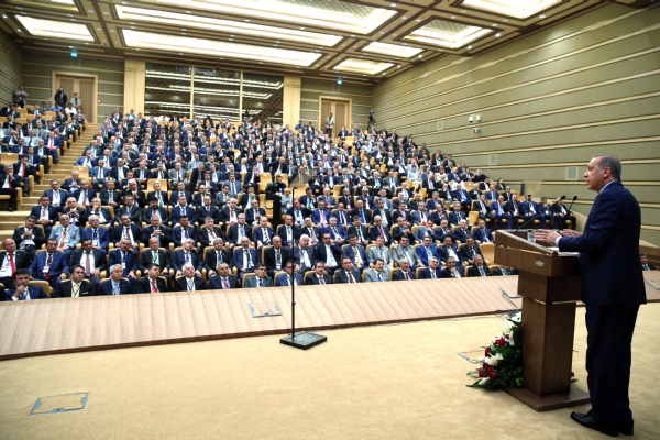 Odamız Yönetim Kurulu Başkanı Enis Sülün, Cumhurbaşkanlığı Külliyesi’ndeki İstişare Toplantısına Katıldı