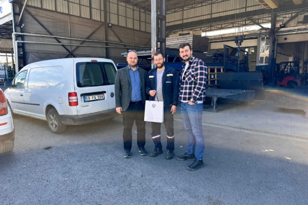 orlu Ticaret ve Sanayi Odas 2. Meslek Komitesi yeleri Ziyaret Etti