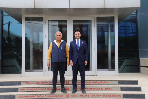 Odam�z Y�netim Kurulu Ba�kan� �zzet VOLKANdan  Canlar Mekatronike Ziyaret