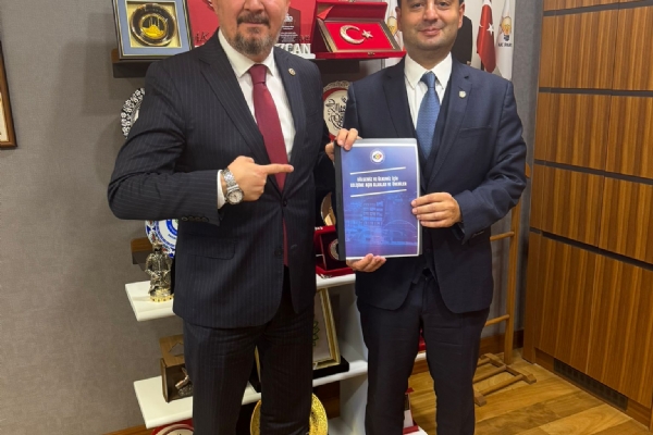 orlu TSO´dan  AK Parti  Tekirda Milletvekili  Sayn Mestan ZCAN´a Ziyaret