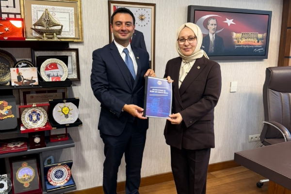 orlu TSO´dan AK Parti Tekirda Milletvekili Sayn idem KONCAGL´e Ziyaret