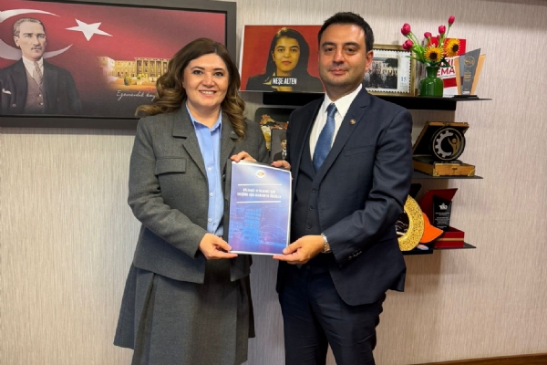 Çorlu TSO´dan İyi Parti Tekirdağ Milletvekili Sayın Selcan TAÇCI´ya Ziyaret