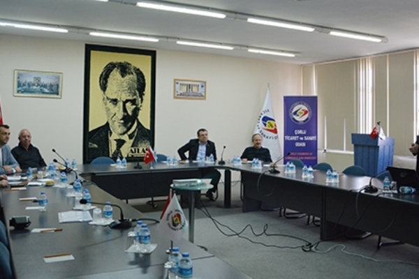 Çorlu TSO Yönetim Kurulu ve Personeli "Kurumsal Yönetim İlkeleri Eğitimi"ne Katıldı