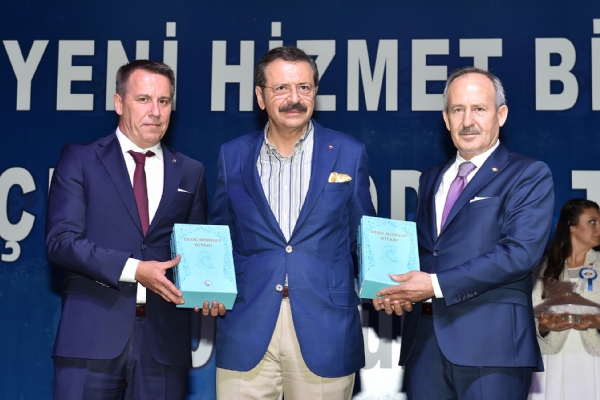 orlu TSO Yeni Hizmet Binasnn Resmi Al ve Vergi dl Treni Gerekleti
