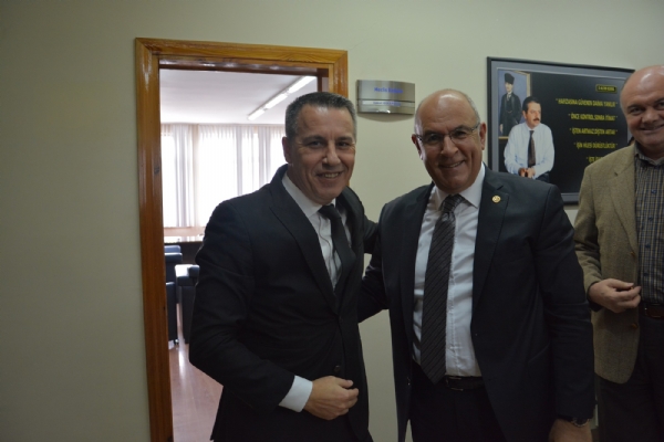Ak Parti Tekirda Milletvekili Metin Akgnden orlu TSO Meclis Bakan smail Gleroluna Tebrik Ziyareti