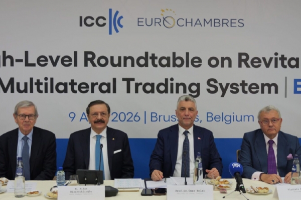 Odam�z Y�netim Kurulu Ba�kan� �zzet VOLKAN Br�kselde D�zenlenen �st D�zey Yuvarlak Masa Toplant�s�na Kat�ld�