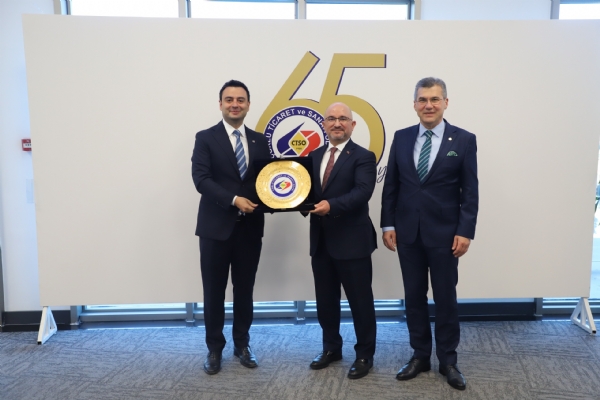 T�rk Standartlar� Enstit�s� (TSE) Ba�kan�  Say�n Mahmut Sami �AH�N�den  �orlu Ticaret ve Sanayi Odas�&acute;na Ziyaret