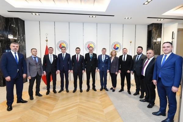 Çorlu Ticaret ve Sanayi Odası´ndan TOBB Başkanı Sayın M.Rifat Hisarcıklıoğlu´na Ziyaret