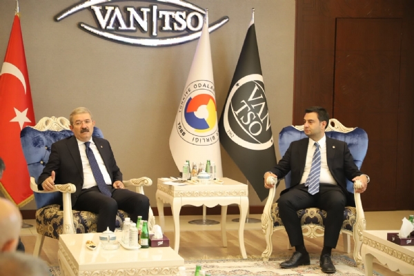 �orlu TSO Heyetinden Van 7. D�nya Kahvalt� G�n� Etkinli�ine ve Van TSO�ya Ziyaret