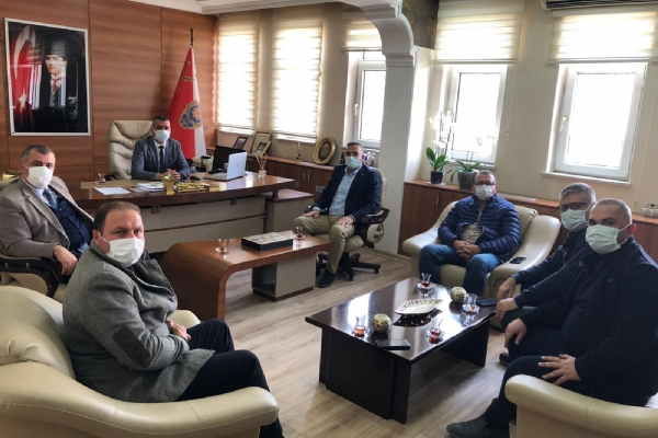 Odamız 12. Meslek Komitesi´nden Çorlu İlçe Emniyet Müdürü´ne Ziyaret