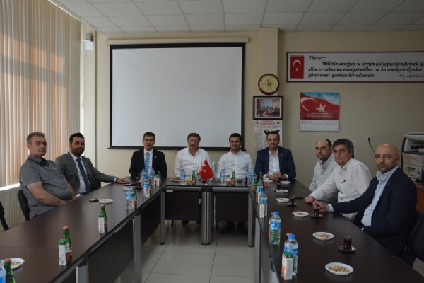 Hedefimiz; Oda  ve  Borsalarmz  ile   Blgemize Katma Deer Salamaktr
